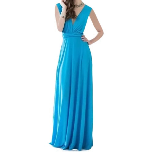 Women’s Sexy Multiway Long Party Dress – Backless Bandage Maxi for Club, Summer & Bridesmaids