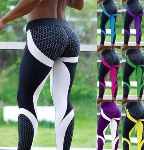 Women’s Yoga & Fitness Leggings – Slim, Seamless Gym & Running Tights