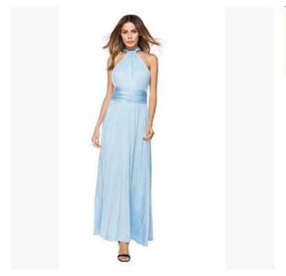 Women’s Sexy Multiway Long Party Dress – Backless Bandage Maxi for Club, Summer & Bridesmaids