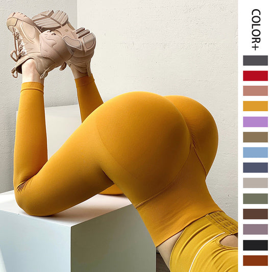 Women’s Hip-Lifting Fitness Leggings – Tummy Control Yoga & Gym Pants