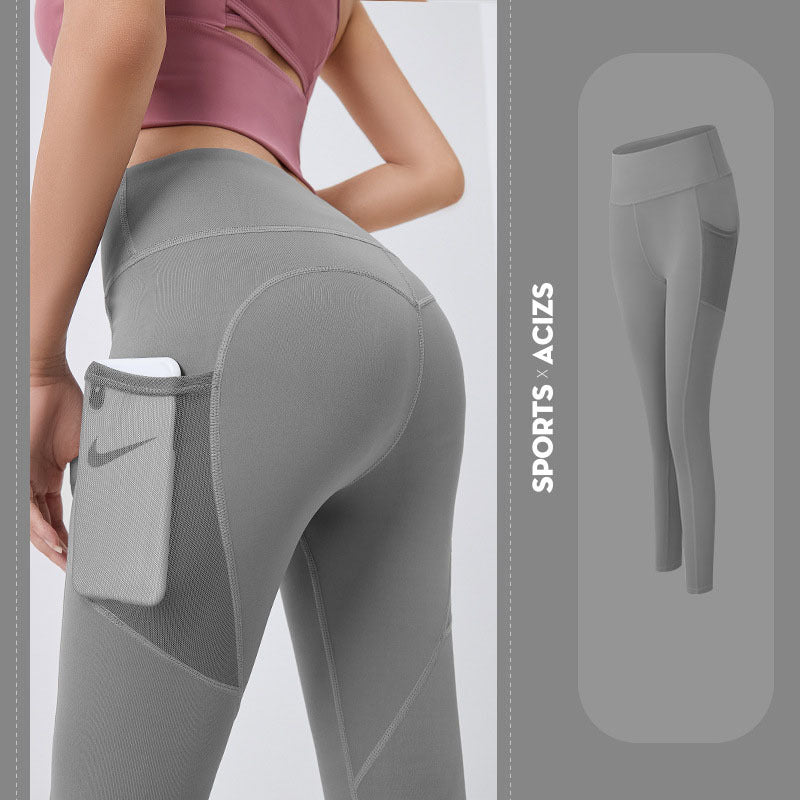 Women’s Yoga Pants with Pockets – Tummy Control Gym & Fitness Leggings